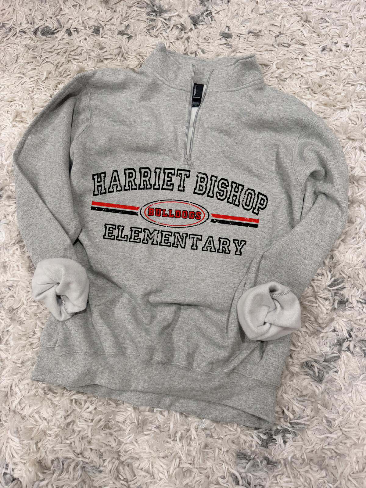 Harriet Bishop Elementary Quarter Zip Fleece